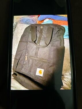 Carhartt Dark Brown Crossbody Back Pack 2 in 1